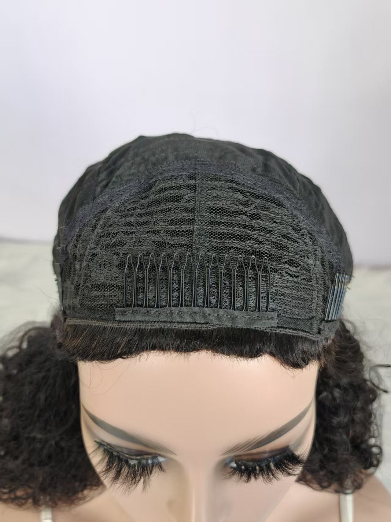 "Natural-Looking Half Wig | Heat-Resistant Synthetic Hair | Easy Clip-In"